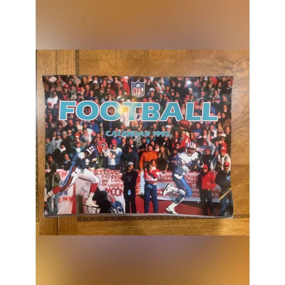 NFL Football Calendar 1992 — Collectible
